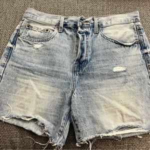 Pistola Nova High Rise Denim Shorts